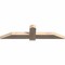 Ekena Millwork Eugene Smooth Timber Gable Bracket, Douglas Fir, 60"W x 15"H x 3 1/2"D x 5 1/2"F, 6/12 Pitch GBW060X15X0406EUG00SDF - alternate 2
